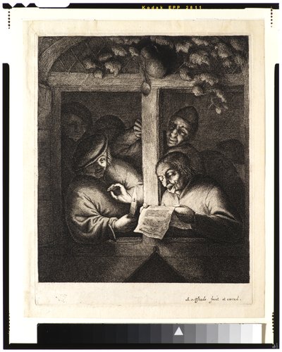 Die Sänger (Rhetoriker) von Adriaen Jansz. van Ostade
